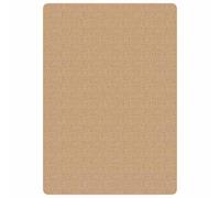 vidaXL Alfombra de Yute con Reverso Latex 140x200cm Natural Decoración Hogar