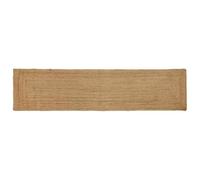 vidaXL Alfombra de yute para un estilo rústico en tu salón o entrada, hecha de fibra natural, duradera y ecología.