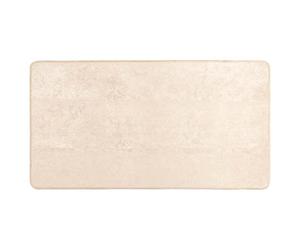 vidaXL Alfombra Estampado Crema 200 x 80 cm Poliéster y PVC, Alfombra de Sala de Estar, Alfombra pasillera Moderna Que Absorbe Sonido, Lavable a máquina, Antideslizante, estilosa, pasillera de poliés