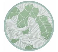 vidaXL Alfombra Exterior ARAKIL Verde Ø160 cm PP