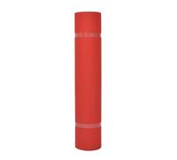 vidaXL Alfombra moderna rectangular enrollable para eventos, alfombra funcional para interiores, alfombra de poliéster, para exposición, color rojo, 1 x 24 m