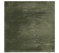 vidaXL Alfombra Pelo Corto Suave Lavable HUARTE Verde Bosque 120x120cm