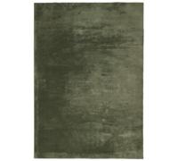 vidaXL Alfombra Pelo Corto Suave Lavable HUARTE Verde Bosque 160x230cm