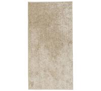 vidaXL Alfombra Pelo Largo Aspecto Brillante ISTAN Beige 80x150 cm