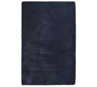 vidaXL Alfombra Peluda de Pelo Largo Azul Marino 130x200 cm poliéster, Alfombra, Alfombra de Sala de Estar, Alfombra mullida, Alfombra de área