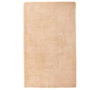 vidaXL Alfombra Peluda de Pelo Largo Beige 80x150 cm Poliéster, Alfombra, Alfombra de Sala de Estar, Alfombra mullida, Alfombra de área