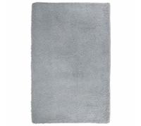 vidaXL Alfombra Peluda de Pelo Largo Gris Claro 130x200 cm poliéster, Alfombra, Alfombra de Sala de Estar, Alfombra mullida, Alfombra de área