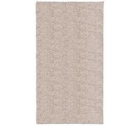 vidaXL Alfombra Peluda de Pelo Largo Moderna Pamplona Beige 60x110 cm