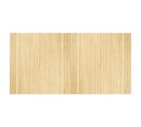 vidaXL Alfombra Rectangular de Bambú Natural Claro 100x200 cm, Alfombra de Área para Sala de Estar