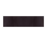 vidaXL Alfombra Rectangular bambú marrón Oscuro 100x400 cm, Alfombra de área, Alfombra de Sala de Estar, Alfombra de Cocina, Alfombra de Piso