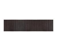 vidaXL Alfombra Rectangular bambú marrón Oscuro 70x300 cm, Alfombra de área, Alfombra de Sala de Estar, Alfombra Rectangular, Alfombra de Piso