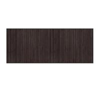 vidaXL Alfombra Rectangular bambú marrón Oscuro 80x200 cm, Alfombra de área, Alfombra de Sala de Estar, Alfombra de Cocina, Alfombra de Piso