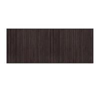 vidaXL Alfombra Rectangular bambú marrón Oscuro 80x200 cm, Alfombra de área, Alfombra de Sala de Estar, Alfombra de Cocina, Alfombra de Piso