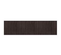vidaXL Alfombra Rectangular bambú marrón Oscuro 80x300 cm, Alfombra de área, Alfombra de Sala de Estar, Alfombra de Cocina, Alfombra de Piso