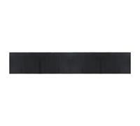 vidaXL Alfombra Rectangular bambú Negro 70x400 cm, Alfombra de área, Alfombra de Sala de Estar, Alfombra Rectangular, Alfombra de Piso