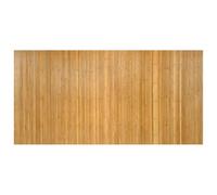 VidaXL Alfombra Rectangular de Bambú Color Natural 100x200 cm para Sala de Estar y Piso