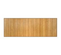 VidaXL Alfombra Rectangular de Bambú Color Natural 70x200 cm para Sala de Estar, Cocina y Piso