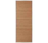 vidaXL Alfombra de bambú rectangular marrón 150 x 200 cm