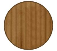 vidaXL Alfombra Redonda bambú marrón 60 cm, Alfombra de área, Alfombra de Sala de Estar, Alfombra de Cocina, Alfombra de Piso, Alfombra de Dormitorio