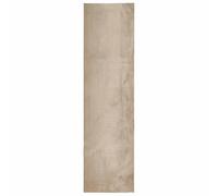vidaXL Alfombras de área Rectangular HUARTE Arena 500 x 80 cm, Alfombra Moderna Elegante, diseño Antideslizante, poliéster Suave, Lavable a máquina, para Sala, Dormitorio, Pasillo