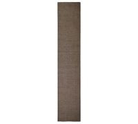 vidaXL Alfombra Tapete Alfombrilla Entrada Vestíbulo Galería Estera Salón Dormitorio Cocina Oficina Antideslizante de Sisal Natural Marrón 66x350 cm