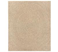 vidaXL Alfombra ZIZUR Apariencia de Yute Interior Exterior 240x340 cm, Alfombra de Exterior, Alfombra de Suelo, Alfombra de Yute, Alfombra de Puerta