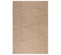 vidaXL Alfombra con aspecto de yute 120x170 cm para interior y exterior