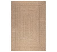 vidaXL Alfombra con aspecto de yute 160x230 cm – Interior y exterior