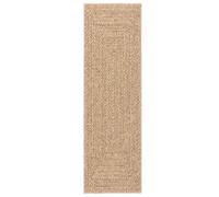 vidaXL Alfombra ZIZUR Apariencia de Yute Interior y Exterior 80x250 cm, Alfombra de Exterior, Alfombra de Suelo, Alfombra de Yute, Alfombra de Puerta