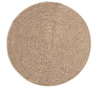 vidaXL Alfombra con aspecto de yute para interior y exterior 90 cm