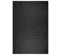 vidaXL Alfombra ZIZUR Apariencia Yute Interior Exterior Antracita, Alfombra de Exterior, Alfombra de Suelo, Alfombra de Yute, Alfombra de Puerta