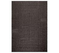 vidaXL Alfombra ZIZUR Apariencia Yute Interior Exterior Antracita, Alfombra de Exterior, Alfombra de Suelo, Alfombra de Yute, Alfombra de Puerta