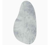 vidaXL Alfombra HUARTE Gris 100 x 200 cm Poliéster, Alfombra para Sala, diseño Moderno, Antideslizante, Decorativa, tapete Suave y Plegable, acogedora Cubierta