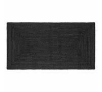 vidaXL Alfombras de área Rectangular Gris Oscuro 100 x 200 cm Yute, Alfombra de Yute, Hecha a Mano, Moderna, Suave, para el salón, decoración Duradera del hogar