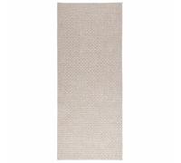 vidaXL Alfombras de área Rectangular HUARTE Crema 200 x 80 cm, Alfombra Moderna para Sala, diseño Antideslizante, Cubre Suelos Elegante, tapete contemporáneo, versátil para Interiores