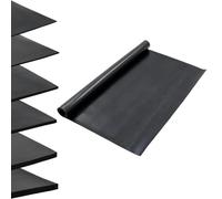 vidaXL Alfombrilla, Alfombra para Coche, Protección de Suelo, Alfombrilla para Hogar Garaje Oficina, Goma Antideslizante Lisa 1,2x2 m 3 mm