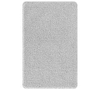 vidaXL Alfombrilla de baño Antideslizante Gris 50 x 80 cm PP, Alfombrilla de baño Antideslizante, Moderna, Lavable a máquina, Texturizada, Duradera para Interiores, Accesorio cómodo para el hogar