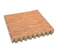 vidaXL Alfombrillas de Goma EVA Vetas de Madera 54 uds 2,16 ㎡