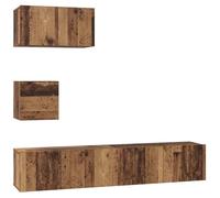 vidaXL Almacenamiento Modular - Estantes Chidos para la Sala, Estante en Cubo, Decoración, Organizador Compacto, Montado en la Pared