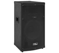 vidaXL Altavoces Pasivos Escenario Profesional HiFi con Cubierta Caja Alta Fidelidad Reuniones Eventos Fiesta Casa Cine Sistema Sonido 1000 W Negro