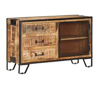 vidaXL Aparador 100 x 31 x 60 cm, madera de mango macizo