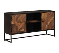 vidaXL Aparador 105 x 30 x 55 cm, Almacenaje para Sala, aparador Rectangular, Armario Moderno Hecho a Mano, Mueble Elegante, Organizador de Madera reciclada