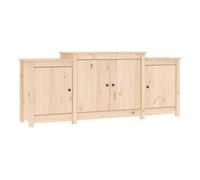Vidaxl aparador 164x37x68 cm madera maciza de pino