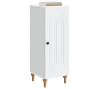 vidaXL Aparador 33 x 34,5 x 90 cm Madera de Ingeniería, Mueble de Sala, diseño Rectangular, Moderno, con Espacio Amplio, Estante práctico, Estilo Minimalista