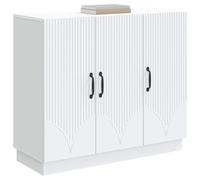vidaXL Aparador 89 x 34,5 x 77 cm Madera de Ingeniería, Sala, Mueble de Almacenaje Rectangular, Buffets Modernos, Organizadores Elegantes, Muebles Funcionales