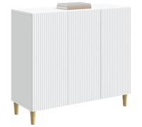 vidaXL Aparador 89 x 34,5 x 80 cm Madera de Ingeniería, Salón, aparador Vintage, Mueble de Almacenamiento, gabinete rectángulo, Elegante con Patas afiladas, Madera clásica