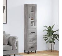 vidaXL Aparador , Alacena Decorativa con Almacenaje, Armario Auxiliar Consola, Mueble para Salón Pasillo, Madera Contrachapada