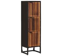 vidaXL Aparador Alto 35 x 30 x 120 cm, Sala de Estar, Elegante Mueble de Almacenamiento, Moderno Armario Alto, Organizador versátil para casa