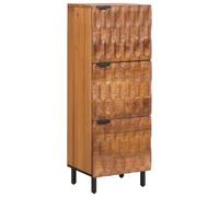 vidaXL Aparador Alto Acabado de Acacia Marrón 40 x 33 x 110 cm