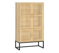 Vidaxl aparador alto madera contrachapada 70x35x125 cm